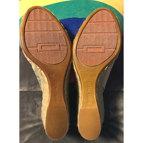 Nine West Platform Espadrille Sandal size 9 1/2 - Picture 5 of 5